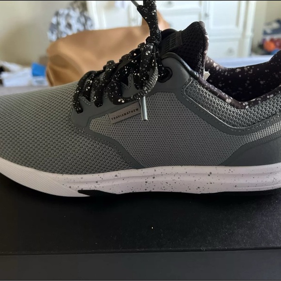 Travis Mathew Blue Sneakers with Smooth Upper and Padded Tongue - Picture 9 of 9